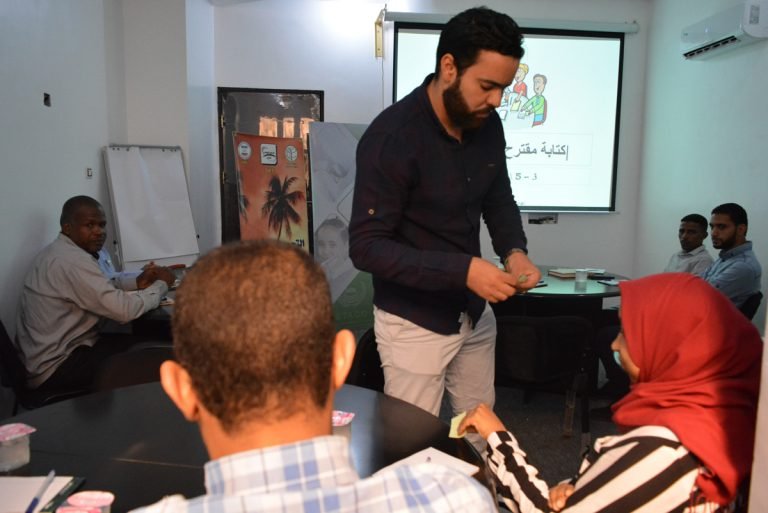 Workshop entitled (Simplified Writing for Civil Society Projects)