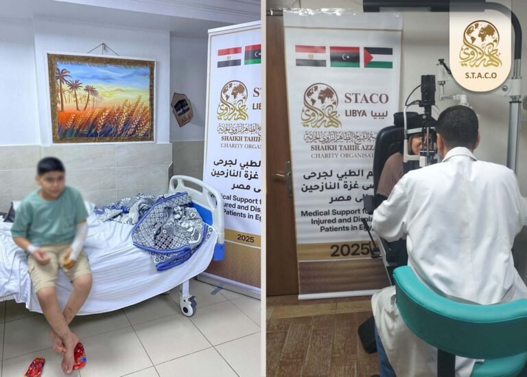 Medical Support for Palestinian Refugees from Gaza in Egypt