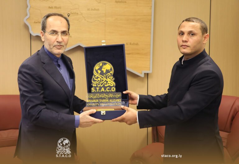 A Delegation from the Iranian Embassy Visits Sheikh Tahir Al-Zawi Charity Foundation to Discuss Prospects for Joint Cooperation