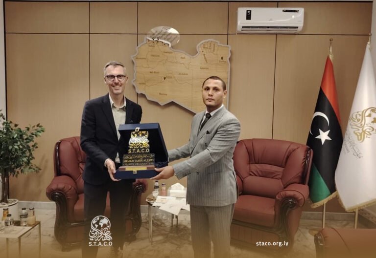 A High-Level German Delegation Headed by the Commissioner for Human Rights Visits the Headquarters of the STACO in Tripoli